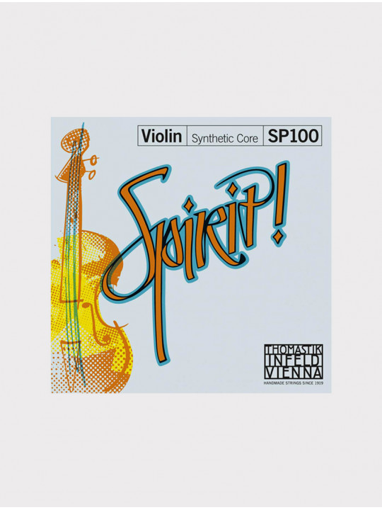 Комплект струн для скрипки Thomastik SP100 Spirit! размером 4/4, среднее натяжение