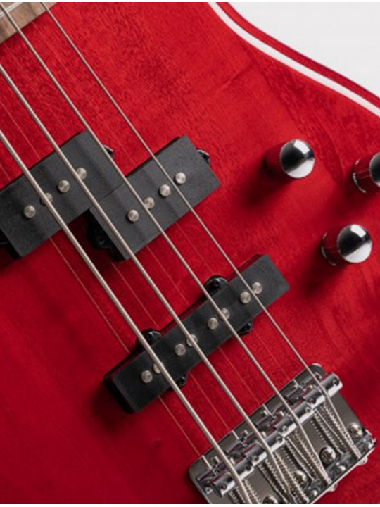 Бас-гитара Cort Action-Bass-Plus-TR Action Series, красная