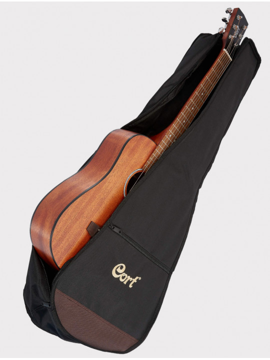 Акустическая гитара 3/4 Cort Standard Series, с чехлом, цвет красное дерево