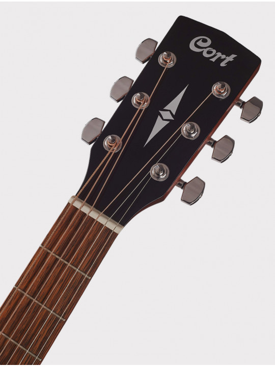 Акустическая гитара Cort AD810-SSB Standard Series, оранжево-черный санберст