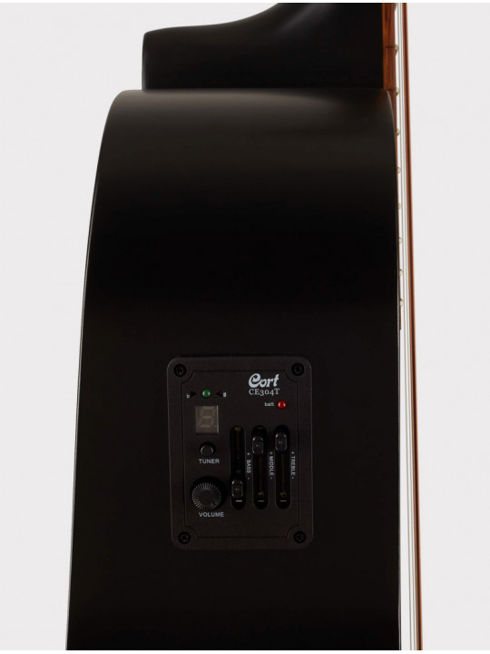Электроакустическая гитара Cort AD810E-BKS Standard Series, черная