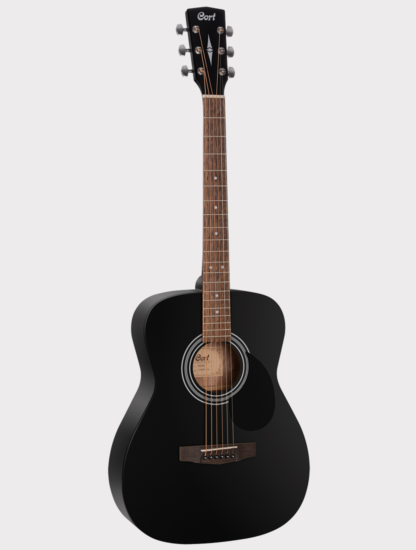 Акустическая гитара Cort AF510-BKS Standard Series, черная