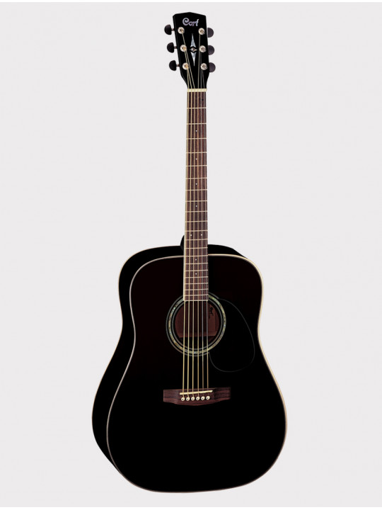 Акустическая гитара Cort EARTH100-BK, Earth Series, черная