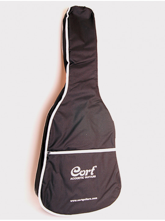 Электроакустическая бас-гитара Cort AB850F-NAT-BAG с вырезом, цвет натуральный