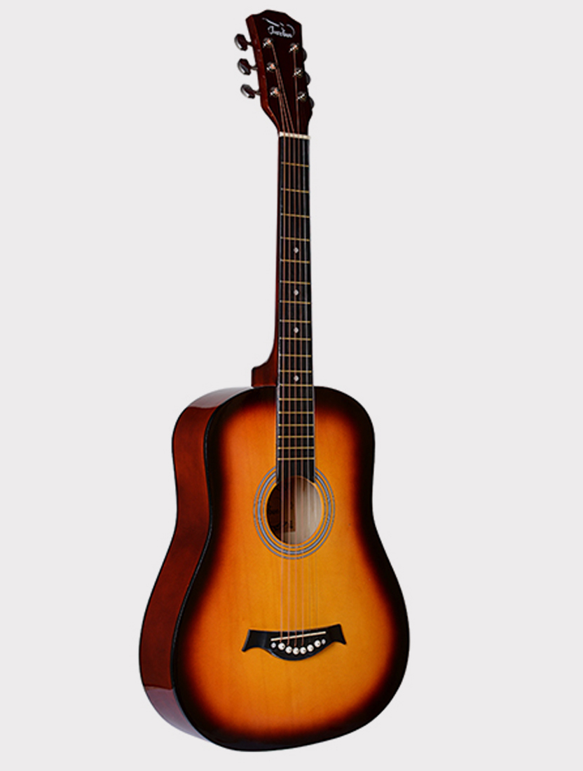 Акустическая гитара Fante FT-R38B-3TS, желто-коричневый санберст