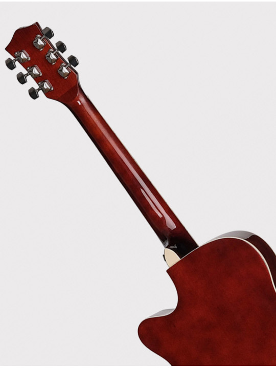 Акустическая гитара Foix FFG-1039SB медовый санберст, с вырезом