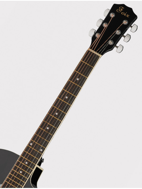 Акустическая гитара Foix FFG-2039C-BK с вырезом, черная