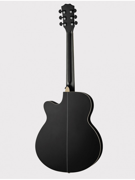 Акустическая гитара Foix FFG-2040C-BK с вырезом, черная