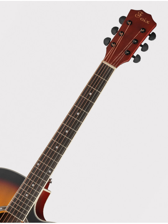 Акустическая гитара Foix FFG-2040C-SB с вырезом, медовый санберст