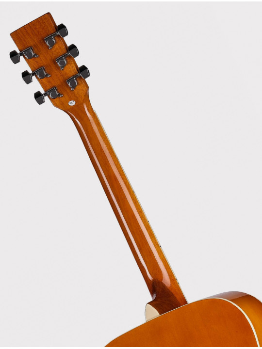 Акустическая гитара Homage LF-4110-SB желто-черный санберст