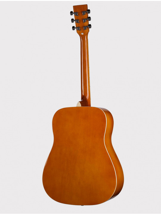 Акустическая гитара Homage LF-4110-SB желто-черный санберст