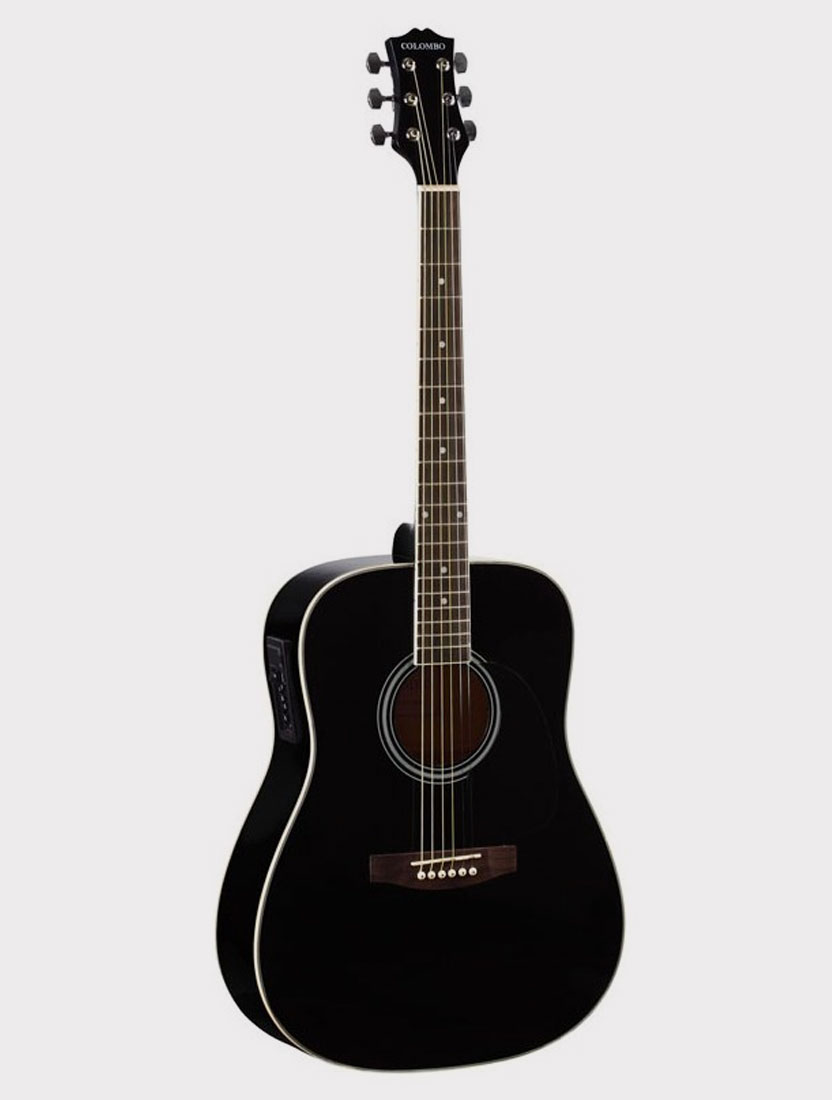 Электроакустическая гитара Colombo LF-4111EQ BK
