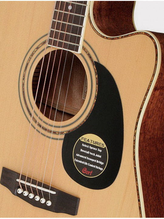 Электроакустическая гитара Cort Standard Series, с вырезом, глянцевая