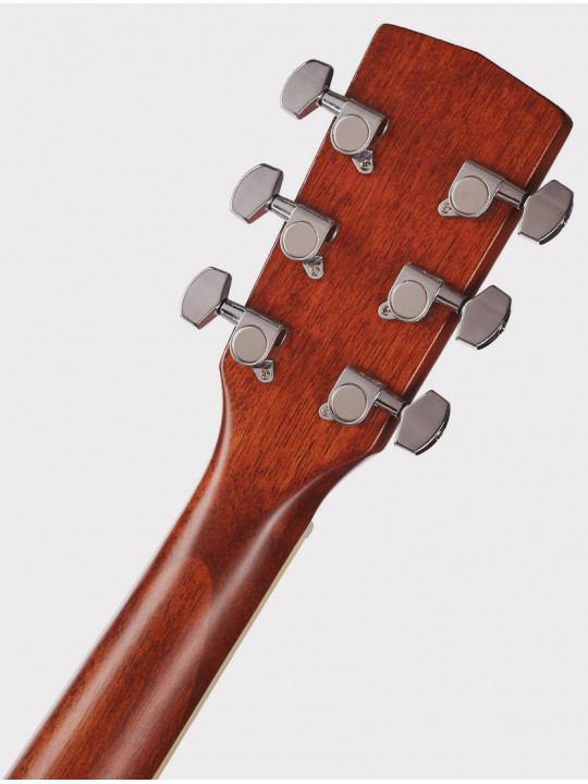Электро-акустическая гитара с вырезом Cort Standard Series, санберст