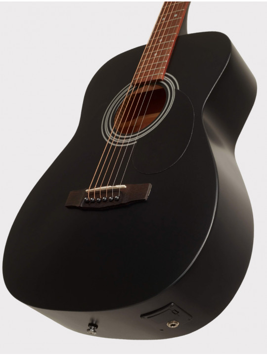 Электроакустическая гитара Cort Standard Series, цвет черный