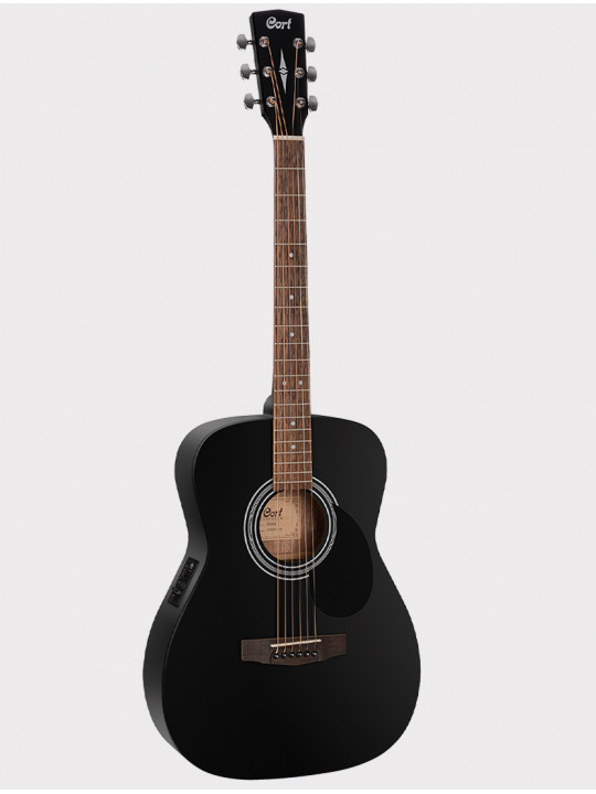 Электроакустическая гитара Cort Standard Series, цвет черный