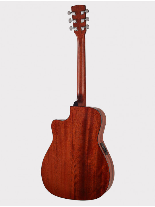 Электроакустическая гитара Cort Standard Series с вырезом, натуральное дерево