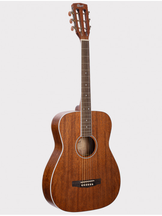 Электроакустическая гитара Cort Standard Series, цвет красное дерево, концертный корпус