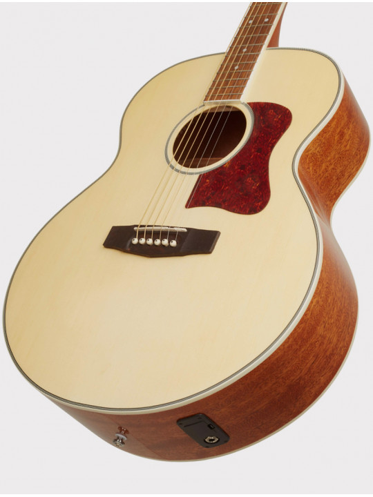 Электроакустическая гитара Cort CJ Series, ель - красное дерево