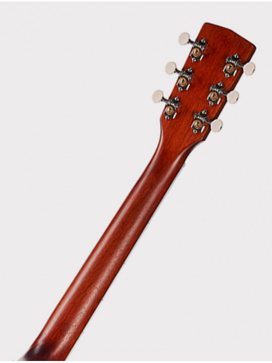 Электроакустическая гитара Cort CJ Series, черная, ель - красное дерево