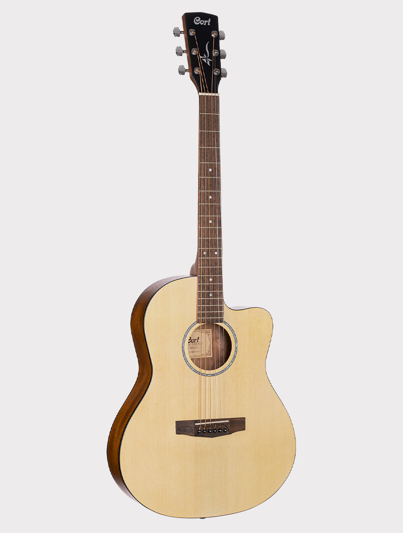 Акустическая гитара Cort Jade Series с вырезом, ель - красное дерево