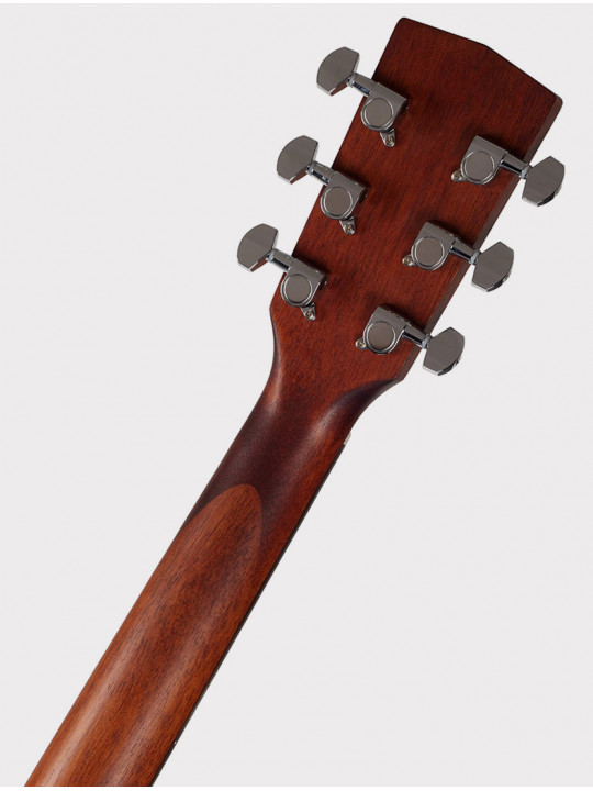 Электроакустическая гитара с вырезом Cort Jade Series, ель - красное дерево