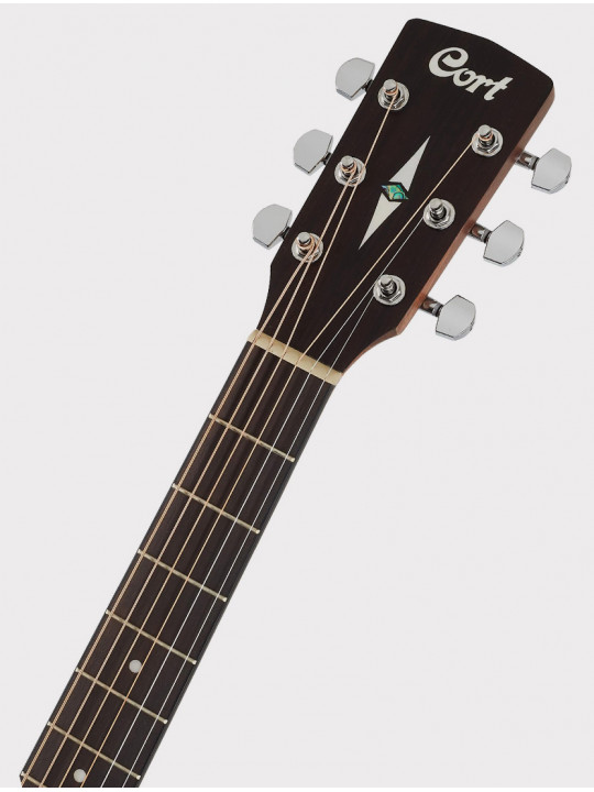 Электроакустическая гитара Cort MR Series, с вырезом, натуральное дерево глянцевый