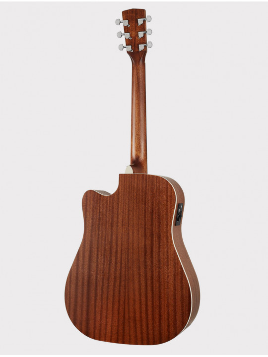 Электроакустическая гитара Cort MR Series, с вырезом, массив ели - красное дерево
