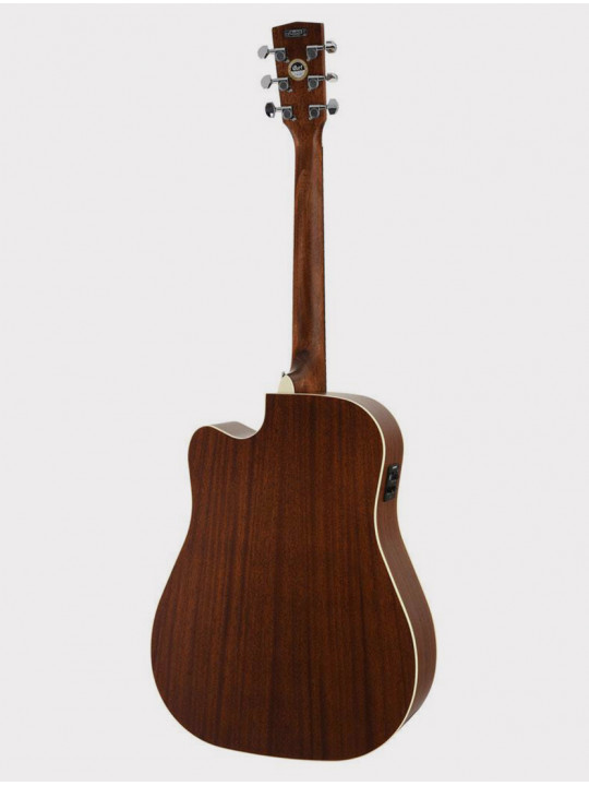 Электроакустическая гитара Cort MR Series, с вырезом, массив ели - красное дерево, матовая