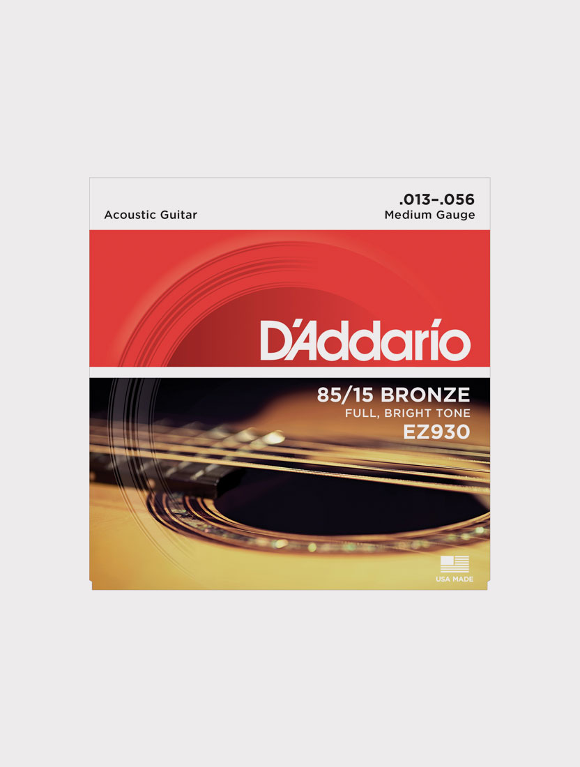 Струны для акустической гитары D`Addario EZ930 толщина 13-56