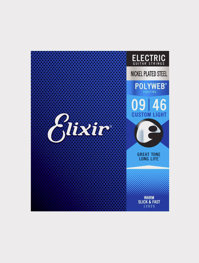 Струны для электрогитары Elixir 12025 толщина 9-46