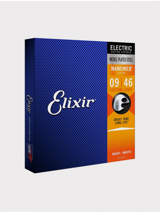 Струны для электрогитары Elixir 12027 толщина 9-46