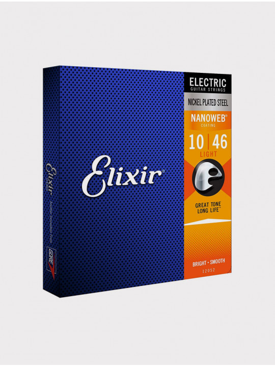 Струны для электрогитары Elixir 12052 толщина 10-46