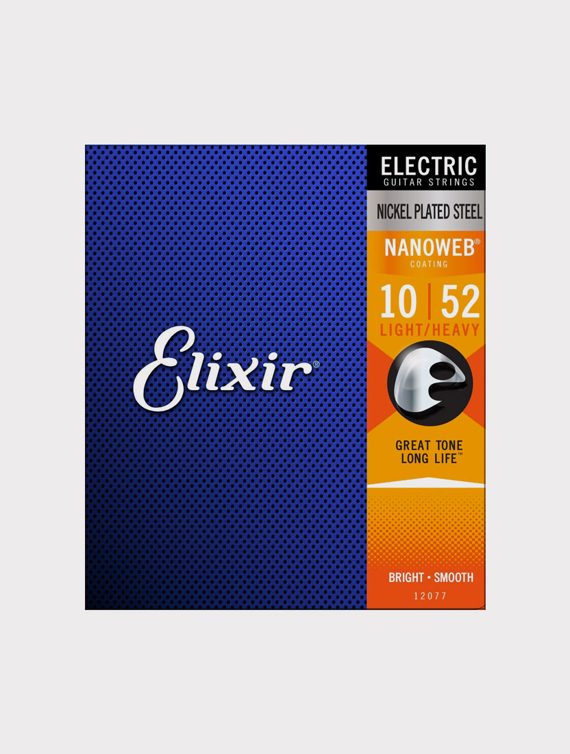 Струны для электрогитары Elixir 12077 толщина 10-52