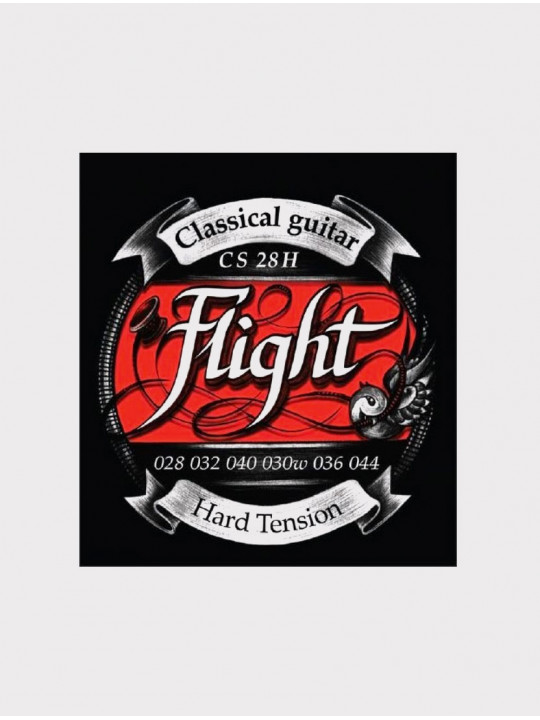 Струны для классической гитары Flight CS28H сильное натяжение