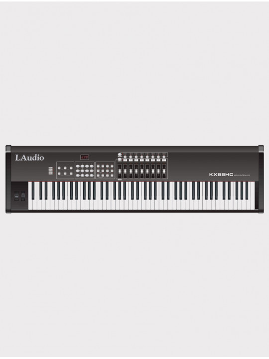 MIDI-контроллер LAudio KX88HC, черный, 88 клавиш