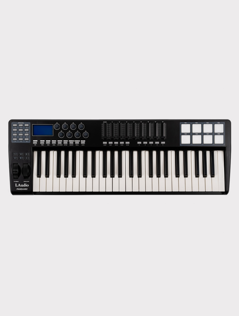 MIDI-контроллер LAudio Panda-49C, черный, 49 клавиш