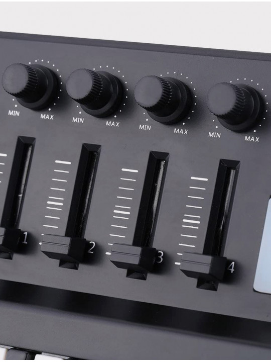 MIDI-контроллер LAudio PandaminiC, черный, 25 клавиш