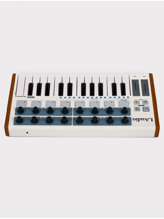 MIDI-контроллер LAudio Worldemini, серебристый, 25 клавиш