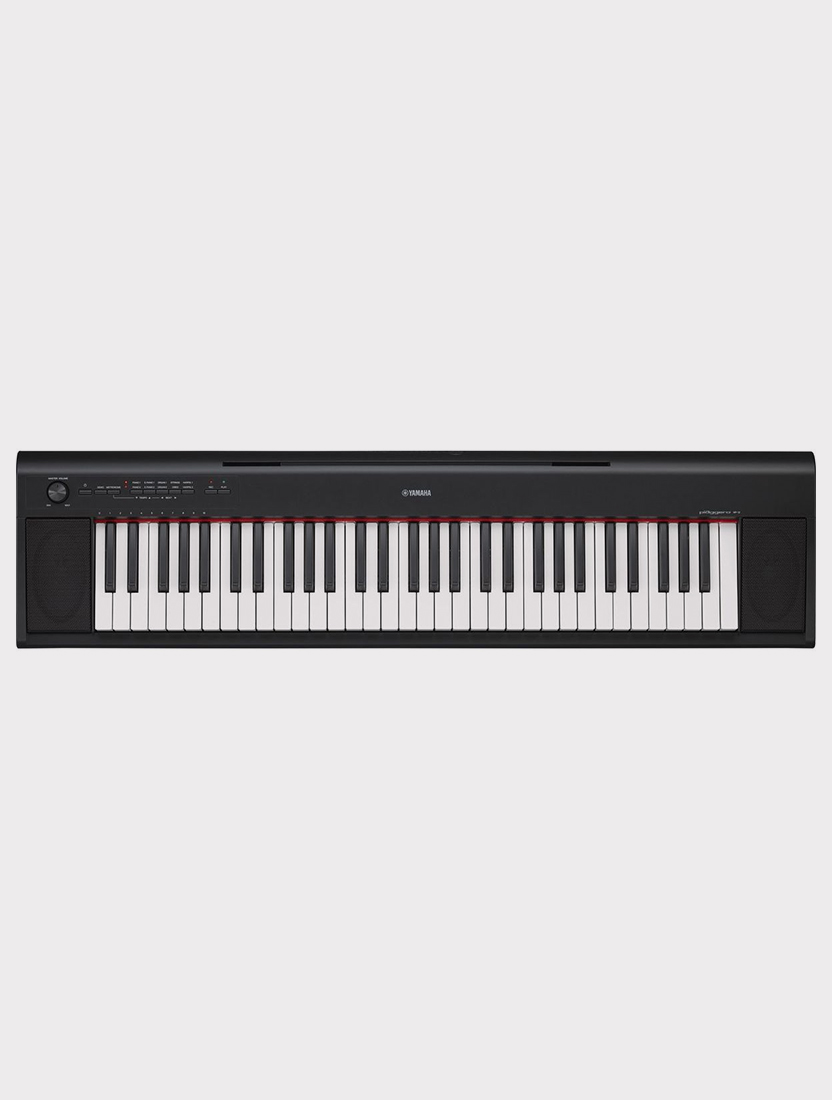 Электропиано Yamaha Piaggero, 61клавиша, 64 полифония, 10 тембров, черное