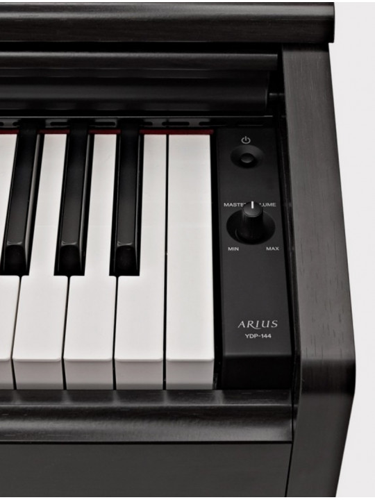 Цифровое пианино Yamaha Arius, 88 клавиш, черное, скользящая крышка
