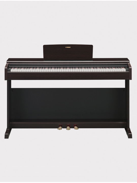 Цифровое пианино Yamaha Arius, 88 клавиш, коричневое, скользящая крышка