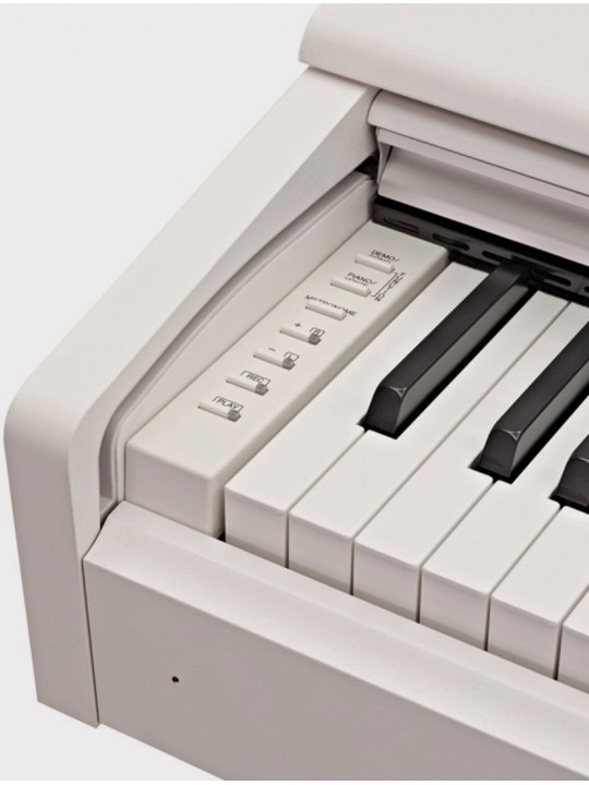 Цифровое пианино Yamaha Arius, 88 клавиш, белое, скользящая крышка