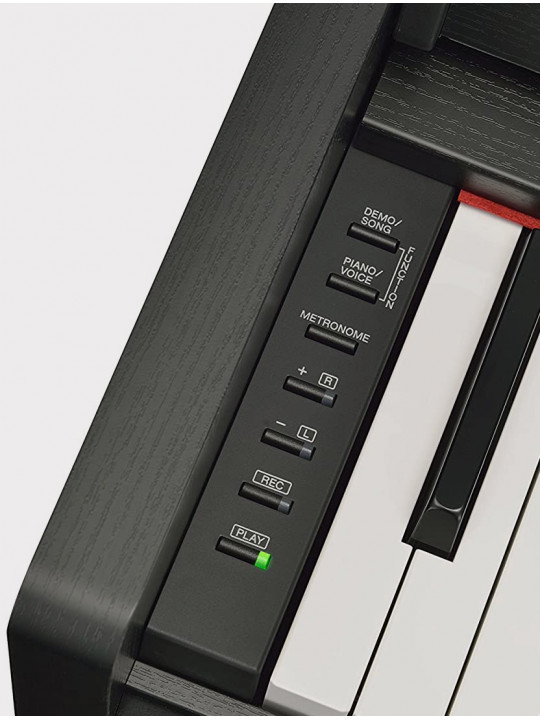 Цифровое пианино Yamaha Arius, 88 клавиш, черное, откидная крышка