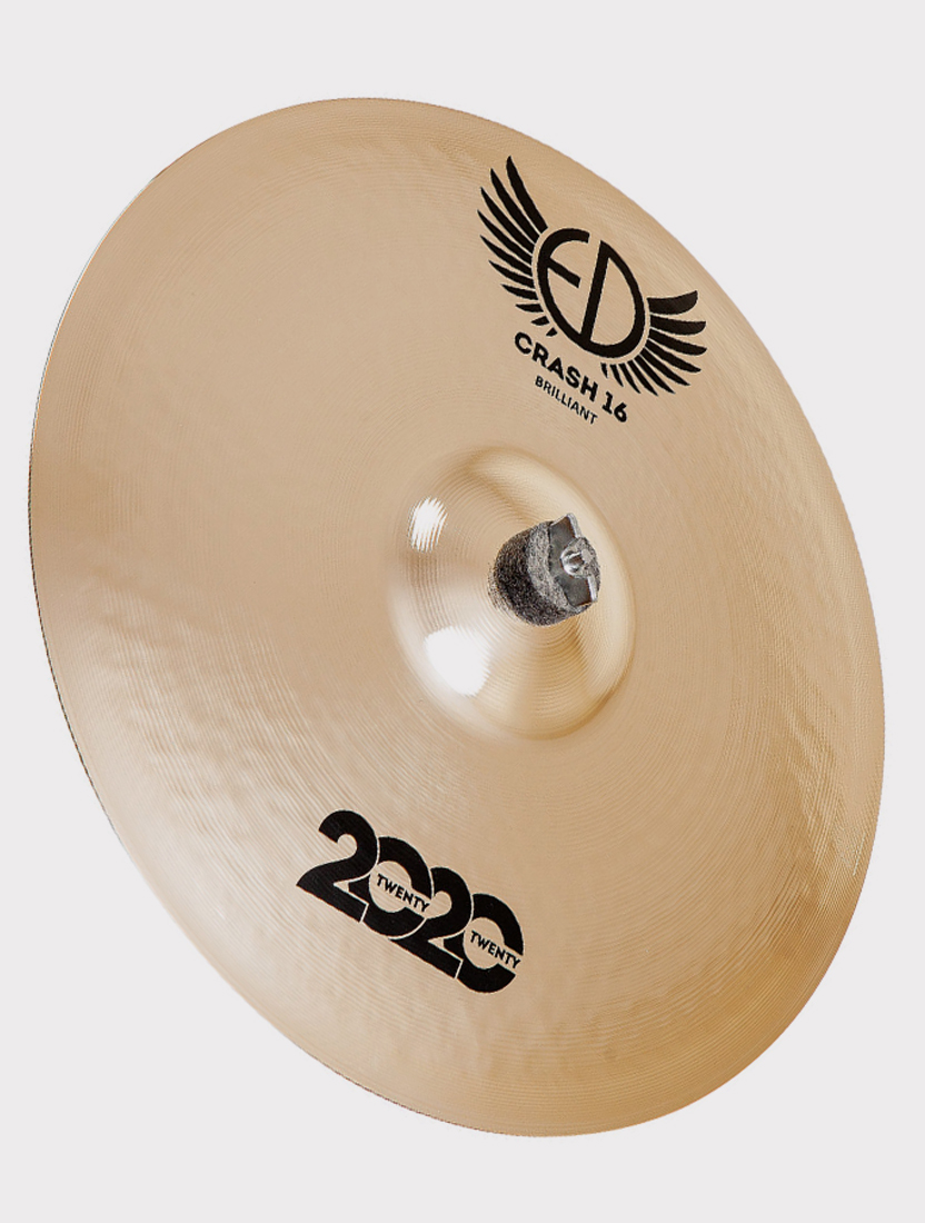 Тарелка ED Cymbals 2020 (Twenty Twenty) Crash 16" Brilliant