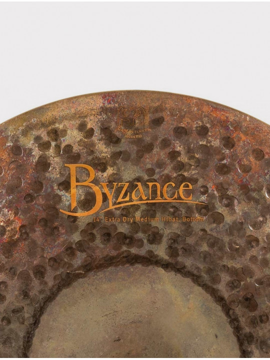 Две тарелки Meinl Byzance Extra Dry Medium Hihat 14", бронза B20, средний вес