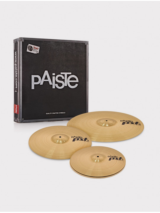 Комплект тарелок Paiste PST 3 Universal Set 14/16/20", латунь MS63