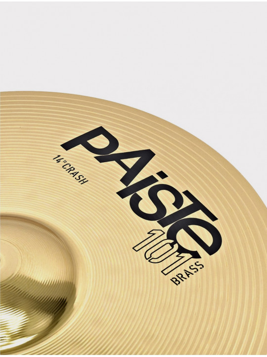 Тарелка Paiste 101 Brass Crash 14", латунь MS63