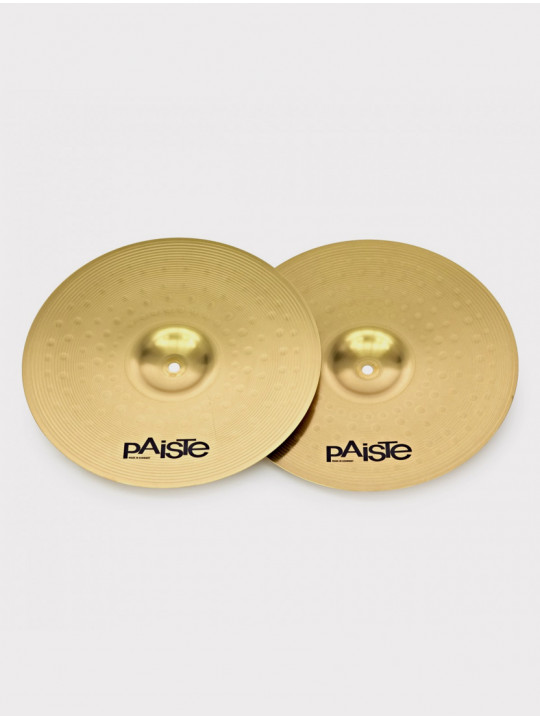 Две тарелки Paiste 101 Brass Hi-Hat 13", латунь MS63, средняя и средне - тяжелая