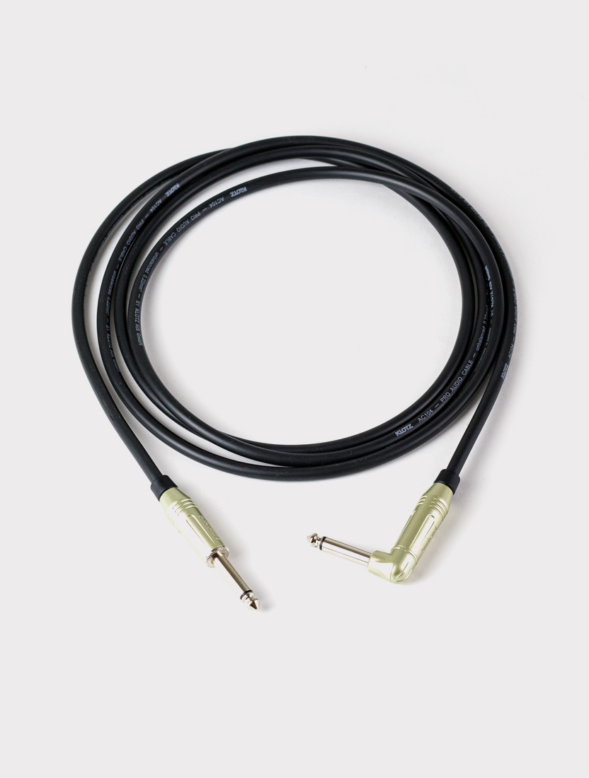 Инструментальный кабель SONE 104AR-1 Jack 6.3 - Jack 6.3 (1 метр)